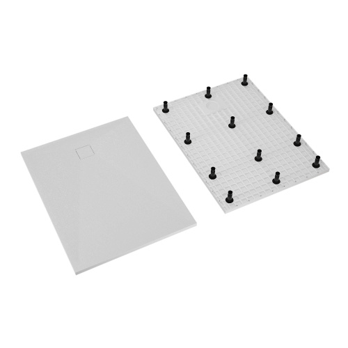 Душевой поддон RGW 553502918-01 90х180 стеклопластик белый - фото 5