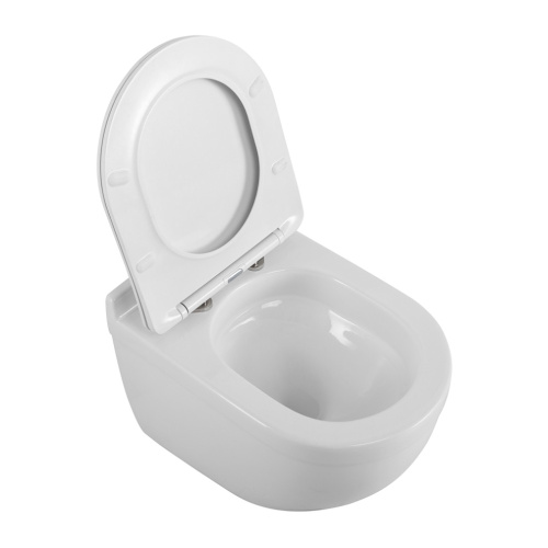 Унитаз подвесной BelBagno SENSO-R BB017CH-TOR/SC белый с сиденьем микролифт безободковый смыв торнадо - фото 3
