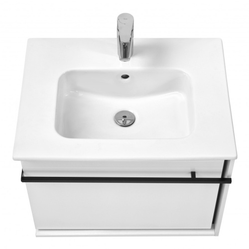 Тумба под раковину Roca Aneto 7857429806 59х45х43 подвесная цвет белый - фото 2