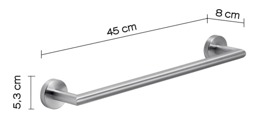 Полотенцедержатель Gedy Project 5021/45(38) - фото 2