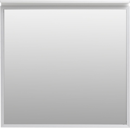 Зеркало в ванную Allen Brau Priority 1.31015.02 80х75 цвет серебро - фото 3