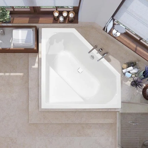 Ванна акриловая Vagnerplast Cavallo VPBA140CAV3X-04 140х140 угловая четверть круга без каркаса - фото 3