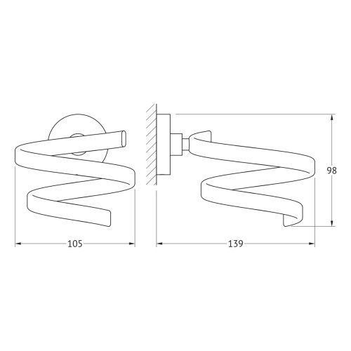 Держатель для фена Artwelle Harmonie HAR 045 - фото 2