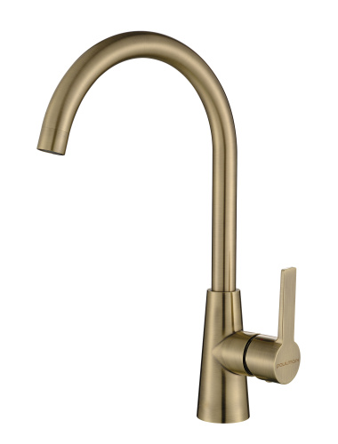 Смеситель для кухни Paulmark HOLSTEIN Ho212065-BR на раковину бронза