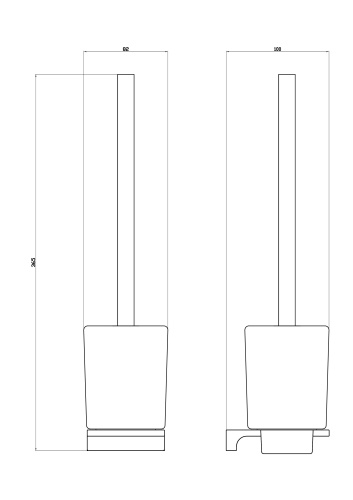 Ершик Wonzon & Woghand Eclipse WW-9129-LG - фото 2