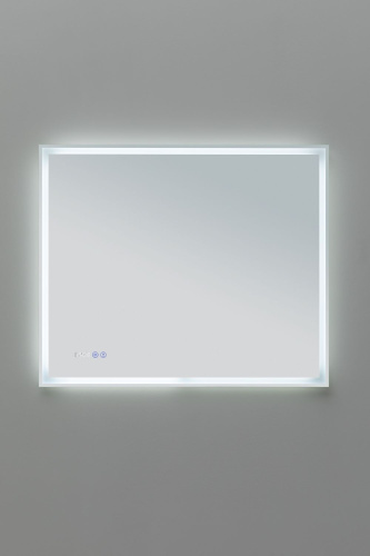 Зеркало в ванную Aquanet Оптима 00288966 90х75 цвет белый - фото 5