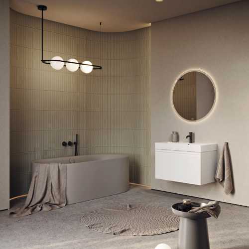 Тумба под раковину Aqwella Y PUR0110WM 99х44х44 подвесная - фото 4