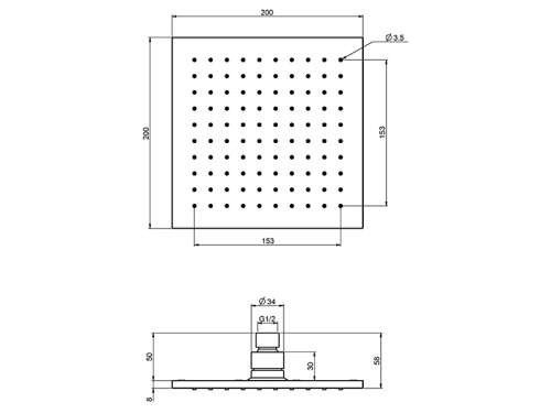 Душевой система Fima Carlo Frattini F3149X3R252CR*** встраиваемая в стену хром - фото 2