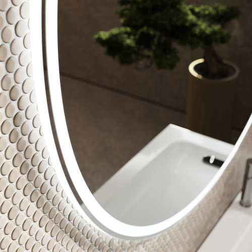 Зеркало в ванную Sancos Bella BE700 70х70 - фото 5