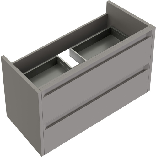 Тумба под раковину Allen Brau Fantasy 2.0 1.11001.PGM 2.0 80х46х62 подвесная цвет серый - фото 5
