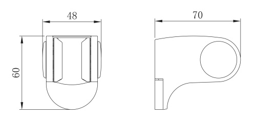 Держатель ручного душа LeMark LM8083C хром - фото 2