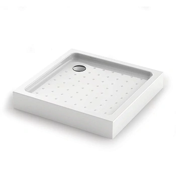 Душевой поддон Veconi Tezeo acrylic TZ52-90-C5 90х90 акрил белый с ножками