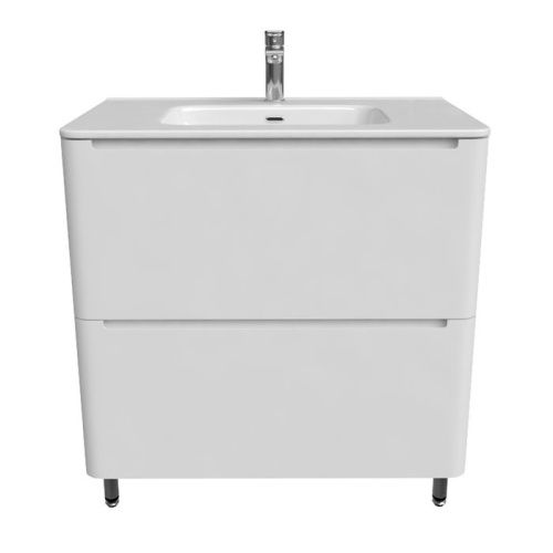 Тумба с раковиной IDDIS Edifice EDI80WFi95K 80х47х81 напольная цвет белый - фото 2