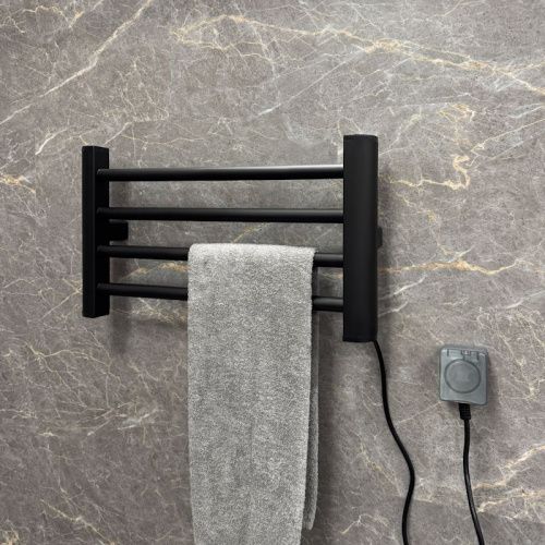 Полотенцесушитель Fixsen FX-7200B-2 50х30 электрический черный - фото 5