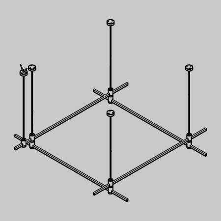 Готовая конструкция (набор) Maytoni Technical TFC-Flar-H04-B