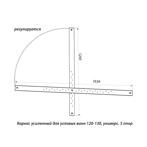 Каркас для ванны Тритон Щ0000045065 - фото 2