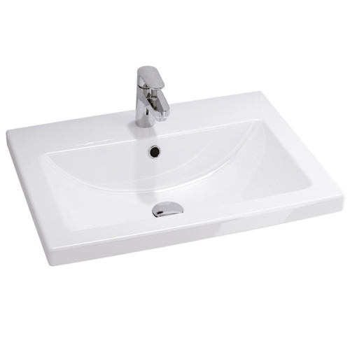 Тумба с раковиной Comforty Никосия 00-00005793CF 70х45х83 напольная цвет дуб белый - фото 3