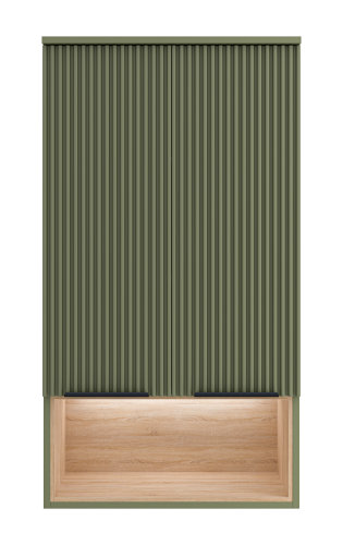 Шкаф Brevita Enfida ENF-08060-081 60х32х110 подвесной - фото 2