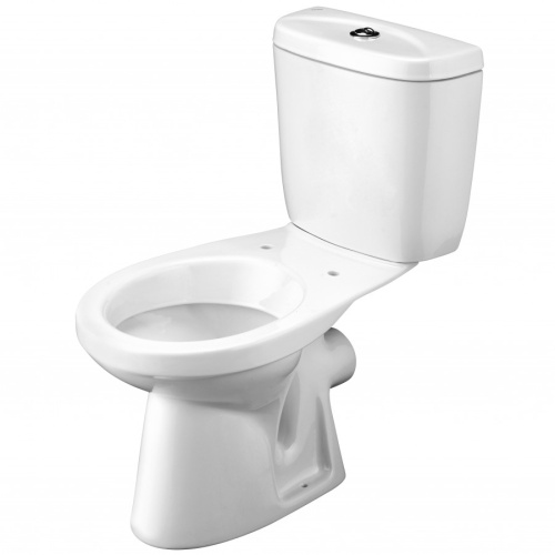 Унитаз-компакт напольный с бачком Santek Анимо 1WH302135 белый с сиденьем микролифт каскадный смыв - фото 2