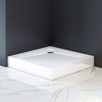 Душевой поддон Am.Pm Gem W90T-403-090W ABS-пластик белый с каркасом