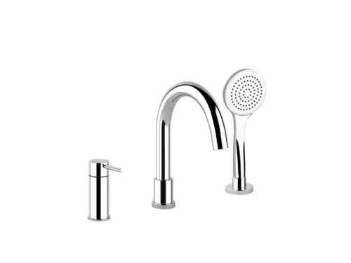 Смеситель Gessi Emporio Via tortona 18637#031 на борт ванны хром