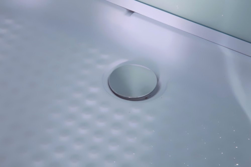 Душевая кабина Timo Eco TE-0701 100х100 четверть круга с крышей ориентация универсальная - фото 4