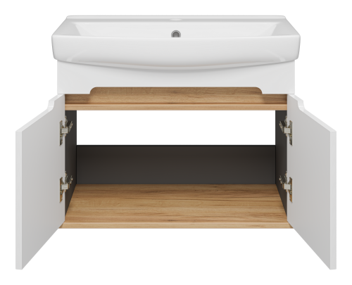 Тумба под раковину Misty Сканди Э-Ска01070-011П 66х35х49 подвесная - фото 3