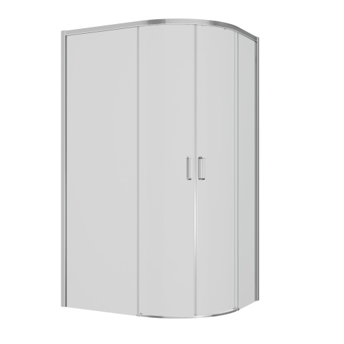 Душевой уголок Ambassador Queen 11011103L 120х80 стекло прозрачное профиль хром глянцевый без поддона