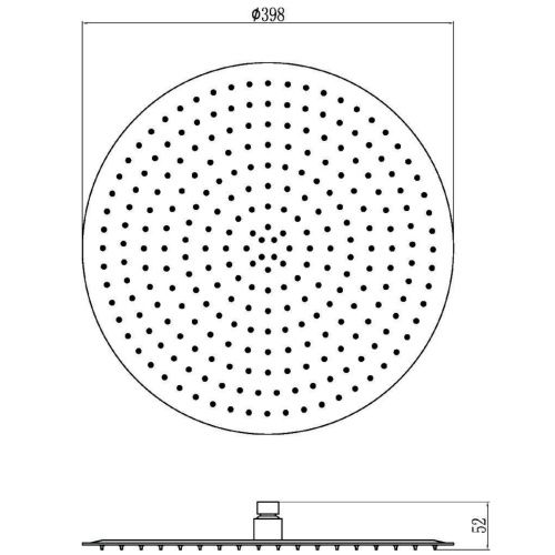 Верхний душ Savol S-000Y16 хром - фото 3