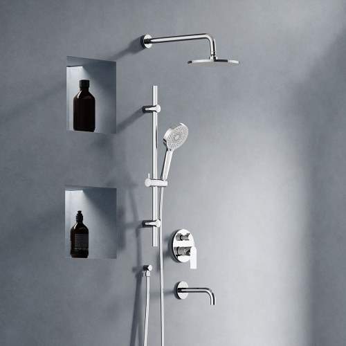 Душевая система Damixa Apollo 947540000 встраиваемая в стену - фото 3