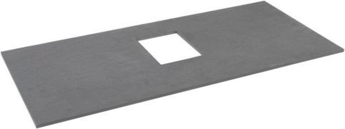 Столешница Allen Brau Infinity 1.21012.GR-S 100х46 накладная цвет серый