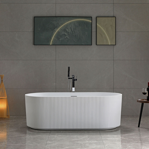 Ванна акриловая Vincea VBT-426-1700 170х80 отдельностоящая овальная - фото 2