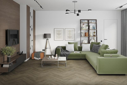Кварцвиниловая плитка Damy Floor LONDON LVT 200410EL-12-LVT Оксфорд толщина 0.25 см 43 класс 590х118 - фото 4