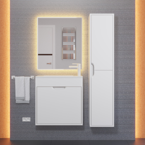 Тумба с раковиной Uperwood UPD Modul 393020546 60х21х62 цвет белый матовый - фото 3