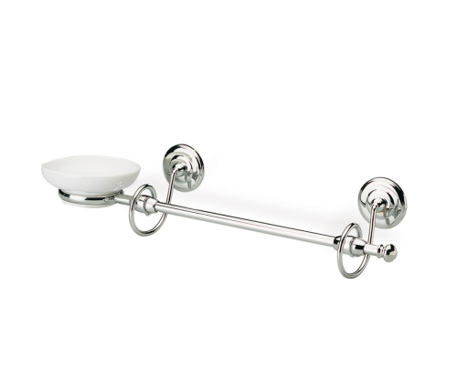Полотенцедержатель + мыльница Stil Haus Idra I69(08-BI)