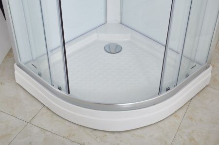Душевая кабина Timo Imwei XDM-09CH 90х90 четверть круга с крышей ориентация универсальная