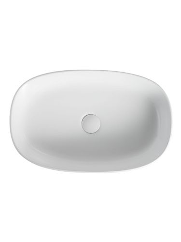 Тумба с раковиной Orange Line Li-70TugMDF+B07-540W 70х46х71 подвесная цвет графит матовый - фото 3