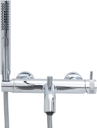 Смеситель для ванны с душем Allen Brau Priority 5.31D10-00 настенный хром - фото 3