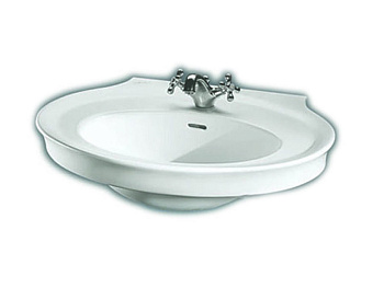 Раковина из санфаянса Hatria DOLCEVITA Y0EW01 75х58 подвесная цвет белый