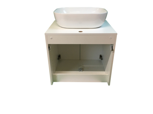 Тумба с раковиной Sintesi STL.W7019_SIN-LVB-APP-403 60х55х50 подвесная цвет белый - фото 5