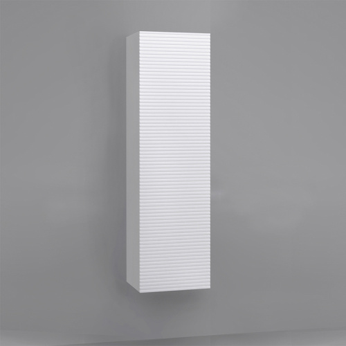 Шкаф-пенал Jorno KARAT Kar.04.130/P/W 33х32х130 подвесной цвет белый - фото 2