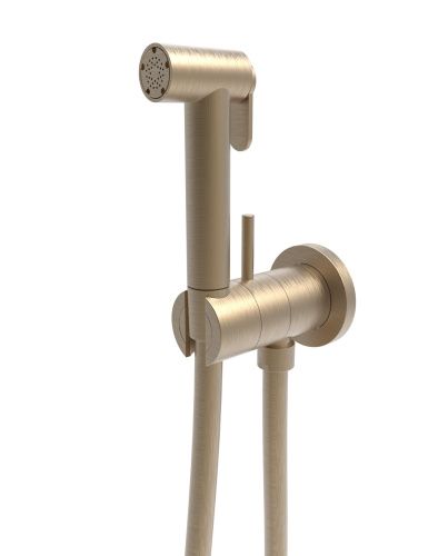 Гигиенический душ со смесителем Graffio Stella KSPAT101-07BS бронза - фото 2