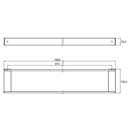 Рейлинговая система для аксессуаров Emco Liaison 1866 001 11 - фото 2