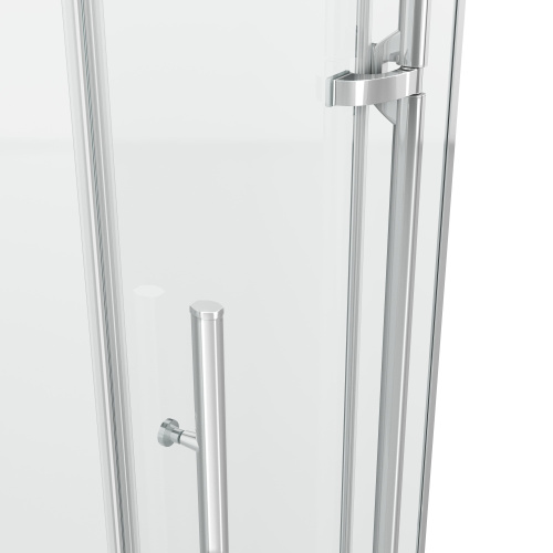 Душевой уголок Grossman Style GR-6090 90х90 стекло прозрачное профиль хром глянцевый без поддона - фото 4