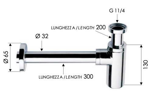 Сифон для раковины Remer 958LXV - фото 2