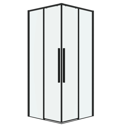 Душевой уголок Grossman Galaxy 300.K33.01.7070.21.00 70х70 стекло прозрачное профиль черный матовый без поддона