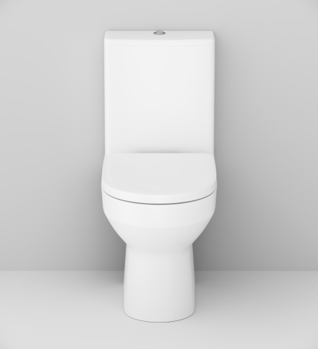 Унитаз напольный с бачком Am.Pm Spirit V2.0 C708600SC белый глянцевый с сиденьем микролифт душевой смыв - фото 5