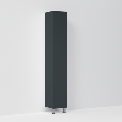 Шкаф-пенал Am.Pm Gem M90CSR0306GM 30х31х190 напольный цвет графит матовый - фото 4
