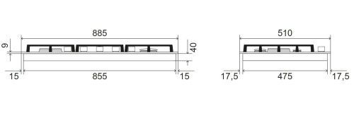 Варочная панель Ilve HCG90SCK/BK - фото 2