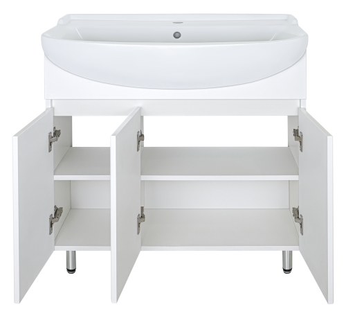 Тумба под раковину Misty Амур Э-Аму01080-021Н 79х30х70 напольная - фото 2